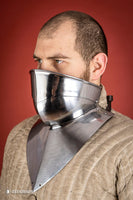 Articulated Gorget with Bevor 1450-1550 1,6mm Polished-GoblinSmith