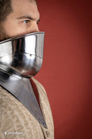 Articulated Gorget with Bevor 1450-1550 1,6mm Polished-GoblinSmith