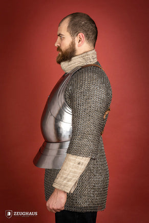 Infantry Milanese Breastplate 1,6mm Polished-GoblinSmith