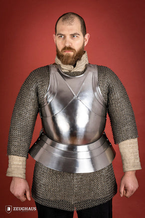 Infantry Milanese Breastplate 1,6mm Polished-GoblinSmith