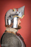 Houndskull Churburg Bascinet 2mm Polished-GoblinSmith