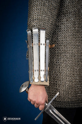 Viking Bracers 2mm Polished-GoblinSmith