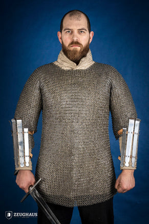Viking Bracers 2mm Polished-GoblinSmith