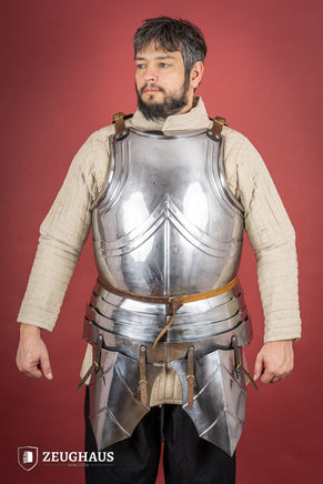 German Cuirass 15th Cent. 1,2mm Polished-GoblinSmith