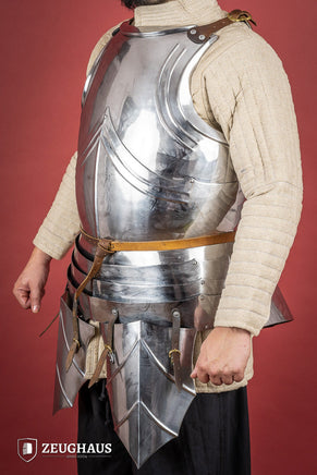 German Cuirass 15th Cent. 1,2mm Polished-GoblinSmith