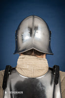 Burgundian Sallet Helmet 1,6mm Polished-GoblinSmith