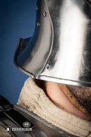 Burgundian Sallet Helmet 1,6mm Polished-GoblinSmith