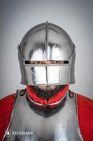 Swiss Sallet Helmet 1,6mm Polished-GoblinSmith