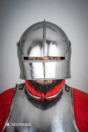 Swiss Sallet Helmet 1,6mm Polished-GoblinSmith