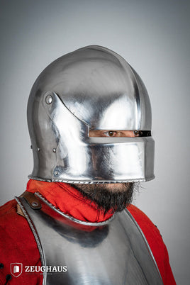 Swiss Sallet Helmet 1,6mm Polished-GoblinSmith
