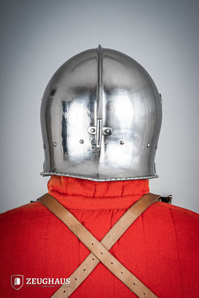 Swiss Sallet Helmet 1,6mm Polished-GoblinSmith