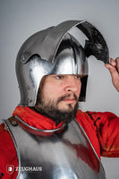 Swiss Sallet Helmet 1,6mm Polished-GoblinSmith