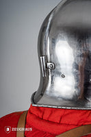 Swiss Sallet Helmet 1,6mm Polished-GoblinSmith
