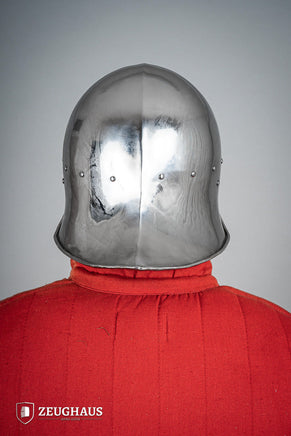 Open Sallet Helmet 1,6mm Polished-GoblinSmith