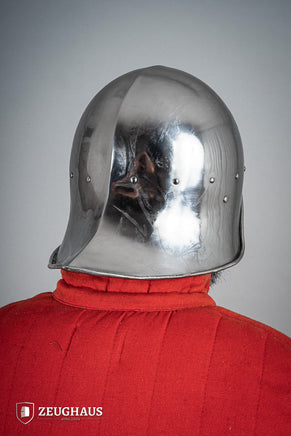 Open Sallet Helmet 1,6mm Polished-GoblinSmith