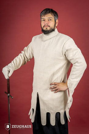 Light Gambeson with Mittens Natural-GoblinSmith