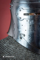 Sugar Loaf Helmet with Visor 1,6mm Polished-GoblinSmith