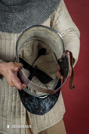 Sugar Loaf Helmet with Visor 1,6mm Polished-GoblinSmith