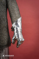 German Gauntlets 15th Cent. 1,2mm Polished-GoblinSmith