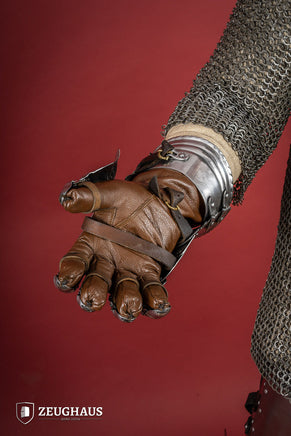 German Gauntlets 15th Cent. 1,2mm Polished-GoblinSmith