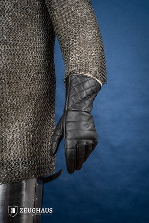 Leather Gloves Black-GoblinSmith