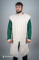 Sleeveless Gambeson Natural-GoblinSmith