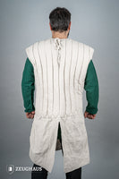 Sleeveless Gambeson Natural-GoblinSmith