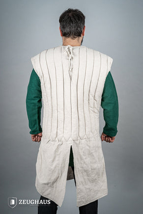 Sleeveless Gambeson Natural-GoblinSmith