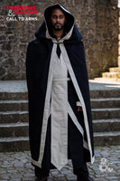 Dungeons & Dragons Wizard Cape Black/Natural-GoblinSmith