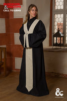 Dungeons & Dragons Wizard Robe Black/Natural-GoblinSmith