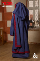 Dungeons & Dragons Wizard Cape Dark Blue/Bordeaux-GoblinSmith