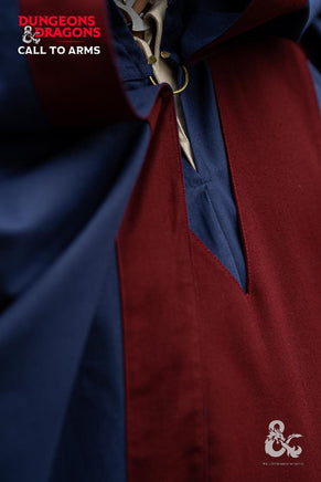Dungeons & Dragons Wizard Cape Dark Blue/Bordeaux-GoblinSmith
