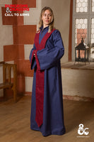 Dungeons & Dragons Wizard Robe Dark Blue/Bordeaux-GoblinSmith