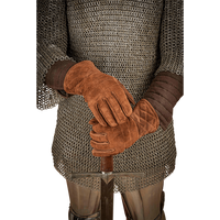 Knights Suede Gloves-GoblinSmith