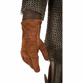 Knights Suede Gloves-GoblinSmith