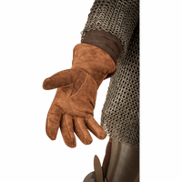 Knights Suede Gloves-GoblinSmith