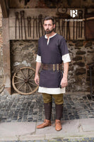 Short Sleeve Tunic Aegir Grey-GoblinSmith