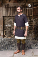 Short Sleeve Tunic Aegir Grey-GoblinSmith