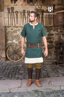 Short Sleeve Tunic Aegir Green-GoblinSmith
