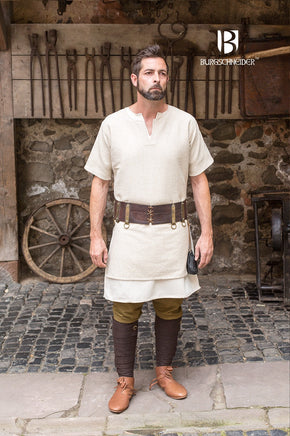 Short Sleeve Tunic Aegir Hemp-GoblinSmith