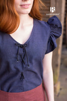 Women's Dress Agga Blue-GoblinSmith