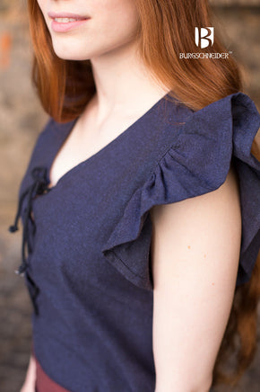 Women's Dress Agga Blue-GoblinSmith