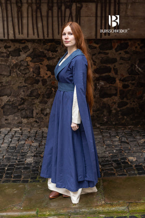 Dress Agnes Dark Blue/Woad Blue-GoblinSmith