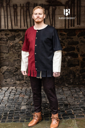 Left Side Surcoat Aleran Black-GoblinSmith