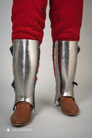 Greaves 14th Cent. 1,6 mm Polished-GoblinSmith