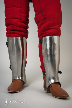 Greaves 14th Cent. 1,6 mm Polished-GoblinSmith