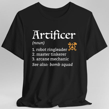 Artificer Class Definition D&D T-Shirt-GoblinSmith