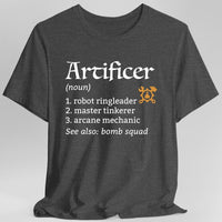 Artificer Class Definition D&D T-Shirt-GoblinSmith