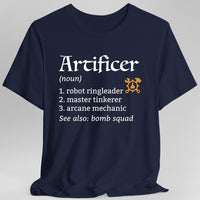 Artificer Class Definition D&D T-Shirt-GoblinSmith