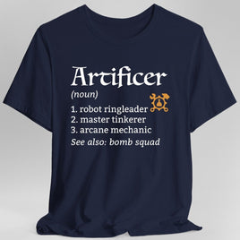 Artificer Class Definition D&D T-Shirt-GoblinSmith